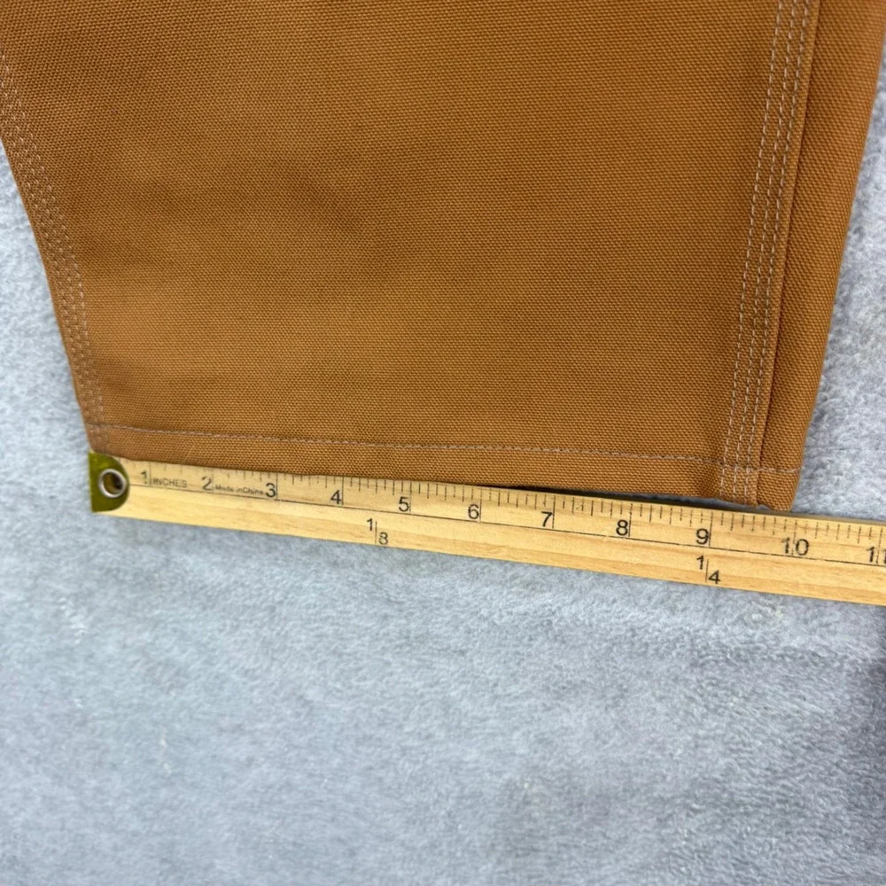 Carhartt Pants Mens 40x34 Brown B01 Double Knee Front Duck Loose Fit Utility NEW - Picture 8 of 13